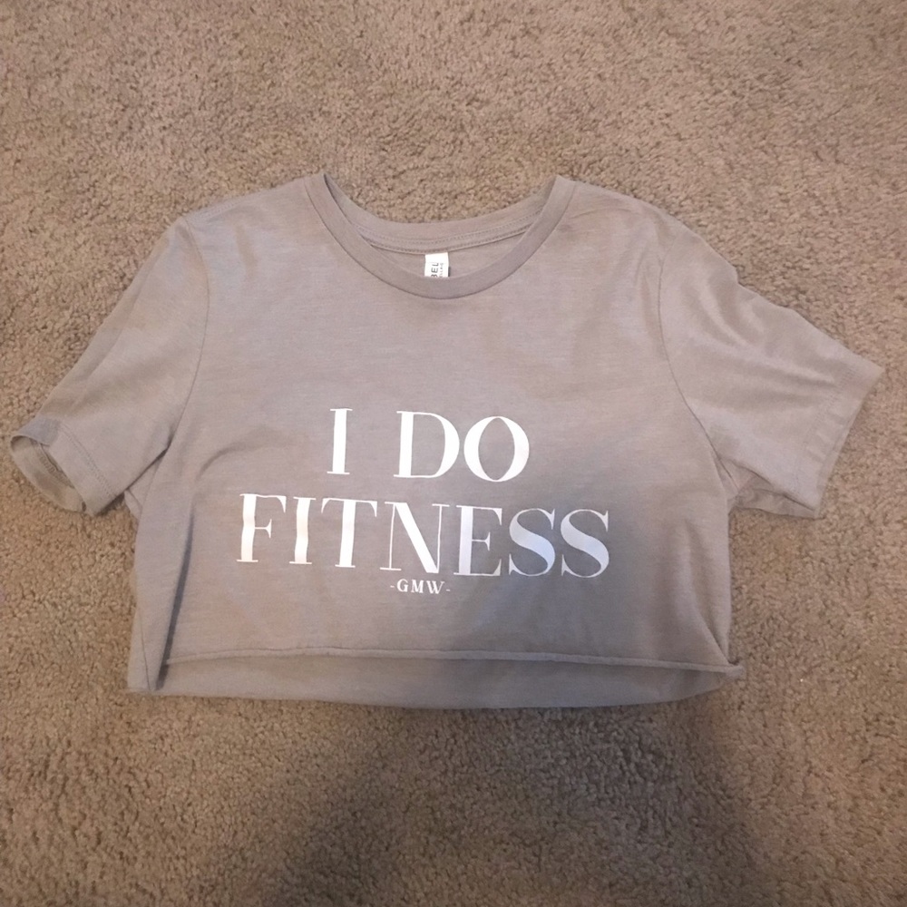 Gym Meme Wear Crop T-shirt